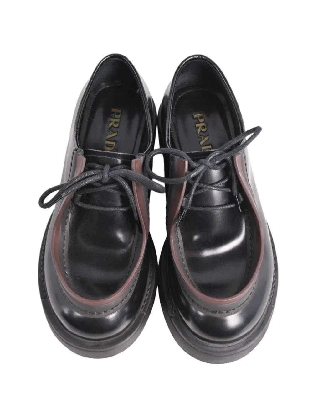 Prada Loafers Diapason Moccasins Leather Shoes